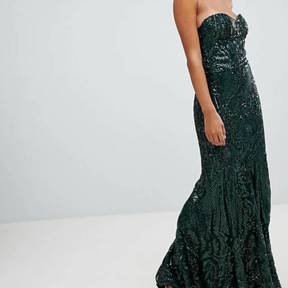 Club L London | Dresses | Club L London Sequin Mermaid Dress | Poshmark